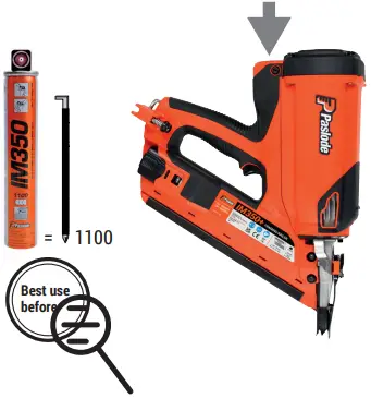 Paslode IM350 Plus Framing Nailer B1