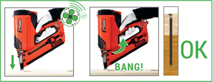 Paslode IM350 Plus Framing Nailer F12