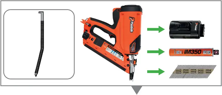 Paslode IM350 Plus Framing Nailer F19