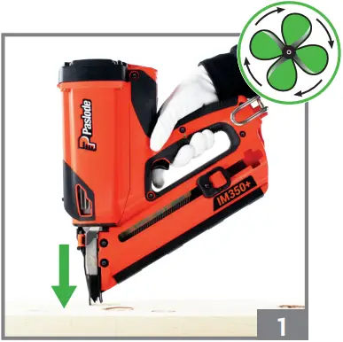 Paslode IM350 Plus Framing Nailer F2