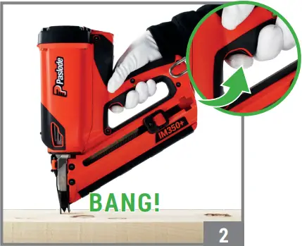 Paslode IM350 Plus Framing Nailer F3