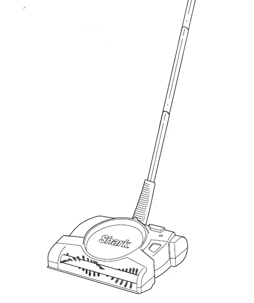 Shark V2700Z Cordless Floor Carpet Sweeper