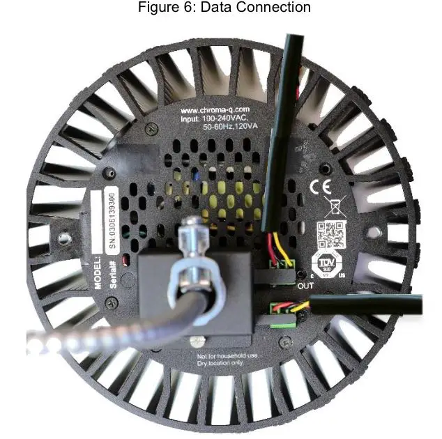 Chroma-Q Inspire™ Inspire XT™ Inspire Mini™ Terminal Strip - Figure 6