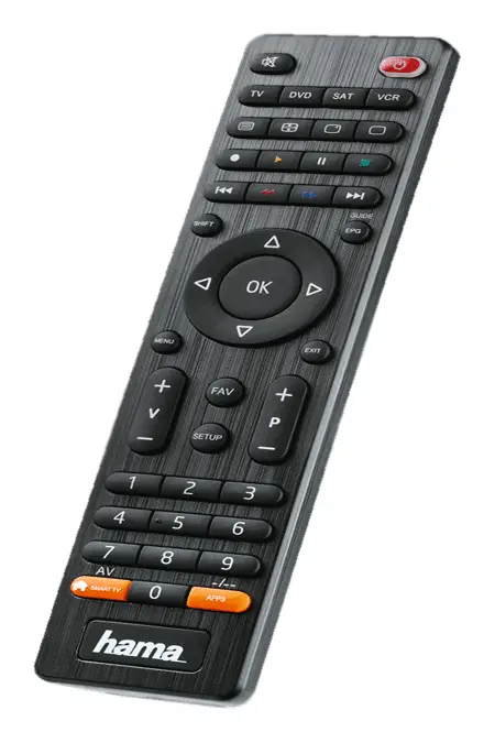 Hama Universal 8-in-1 Remote Control User Manual And Code List