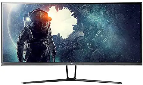 MONOPRICE 38035 35 inch UWQHD 100Hz Zero-G Curved Ultrawide Gaming Monitor