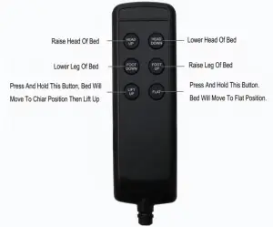 Platinum - Platinum HEALTH Envyy Sleep to Stand Bed Fixed - HAND CONTROL OPERATION