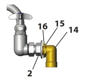 B-0291 Series Big-Flo Kettle and Pot Sink Faucet-supply