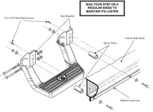 CARR 115771-1 LD Multi-Mount Step