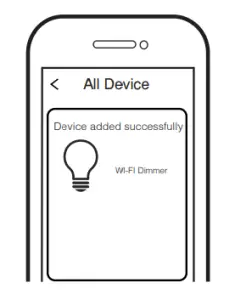Ritornare Wi Fi Dimmer Module QS WIFI-D02-TRIAC (RF) - shown