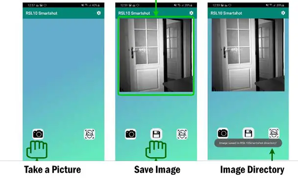 onsemi RSL10 Smart Shot Camera - Capture Image