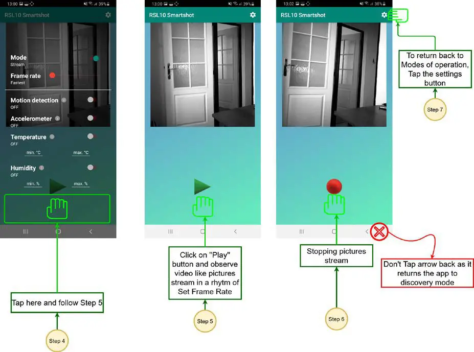 onsemi RSL10 Smart Shot Camera - Capture Stream of Images 2