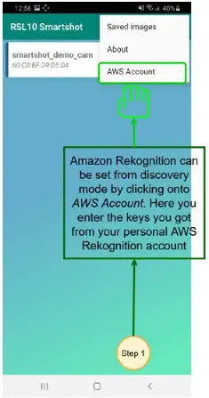 onsemi RSL10 Smart Shot Camera - Object recognition using Amazon Rekognition