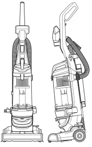 BISSELL 2489 Series Cleanview Rewind Pet Bagless Vacuum Cleaner