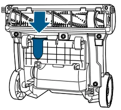 BISSELL 2489 Series Cleanview Rewind Pet Bagless Vacuum Cleaner - Clearing a Clog 3