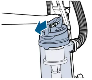 BISSELL 2489 Series Cleanview Rewind Pet Bagless Vacuum Cleaner - Dirt Tank 1