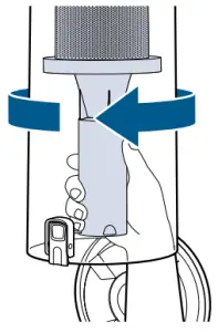 BISSELL 2489 Series Cleanview Rewind Pet Bagless Vacuum Cleaner - Dirt Tank 3