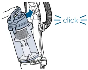 BISSELL 2489 Series Cleanview Rewind Pet Bagless Vacuum Cleaner - Motor Filter 3