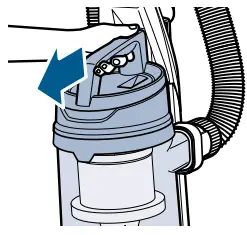 BISSELL 2489 Series Cleanview Rewind Pet Bagless Vacuum Cleaner - Motor Filter