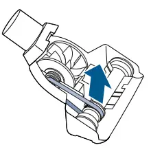 BISSELL 2489 Series Cleanview Rewind Pet Bagless Vacuum Cleaner - Tool 1