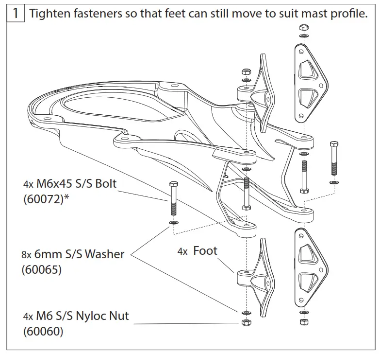 SCANSTRUT SC12 Mast Mount - fig