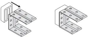 Select Blinds 2 Inch Modern Wood Horizontal Blind - Mounting Brackets 7