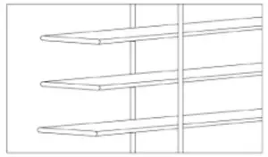 Select Blinds 2 Inch Modern Wood Horizontal Blind - Routless