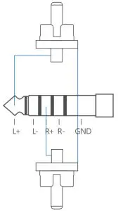 HIFIMAN HM901R Portable High Resolution Music Player - Output Wiring Specifications