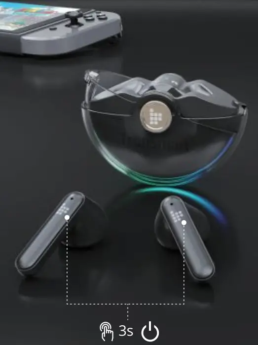 Tronsmart BATTLE Gaming True Wireless Earbuds - power off