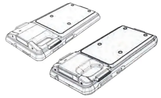 KOAMTAC SKX SmartSled Integrated Sled Barcod Scanner -