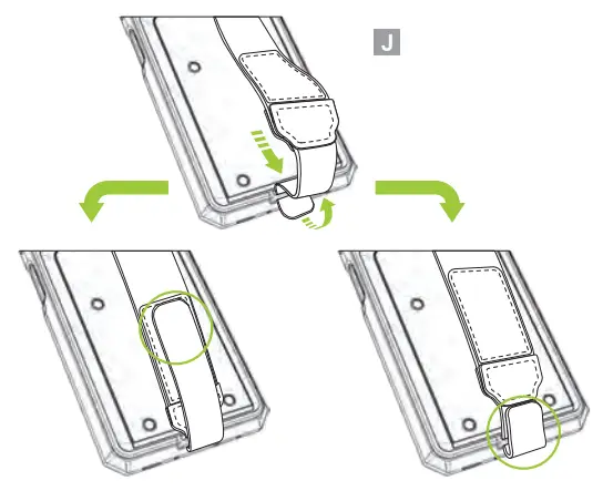 KOAMTAC SKX SmartSled Integrated Sled Barcod Scanner - assembiy j
