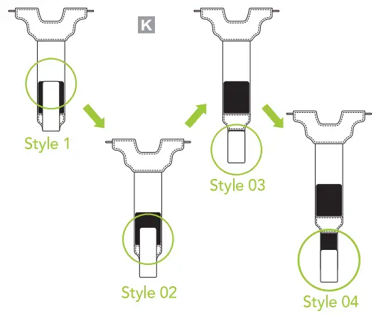 KOAMTAC SKX SmartSled Integrated Sled Barcod Scanner - assembiy k