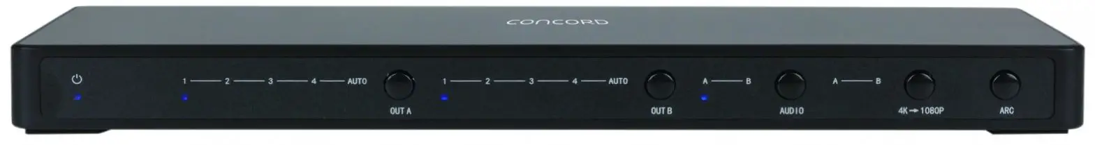 CONCORD HDMI Matrix Switcher Splitter Owner's Manual