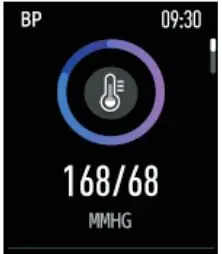 STORM SM2 Men Smart Watch Instructions - Blood pressure