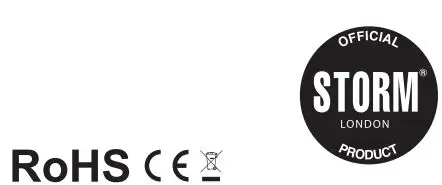 STORM SM2 Men Smart Watch Instructions - Certified icon