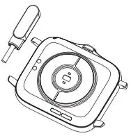 STORM SM2 Men Smart Watch Instructions - How to Charge Watch