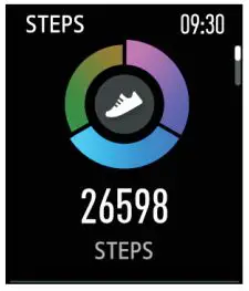 STORM SM2 Men Smart Watch Instructions - Motion information