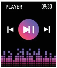 STORM SM2 Men Smart Watch Instructions - Music control