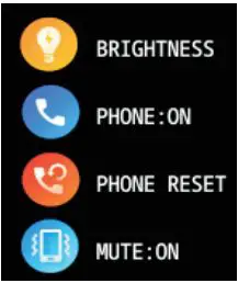 STORM SM2 Men Smart Watch Instructions - Other features