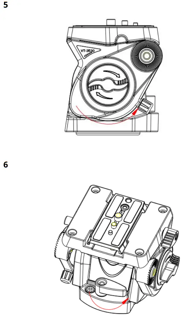 KINGJOY C86M Professional Carbon Fiber Tripod for Digital Camera-fig4