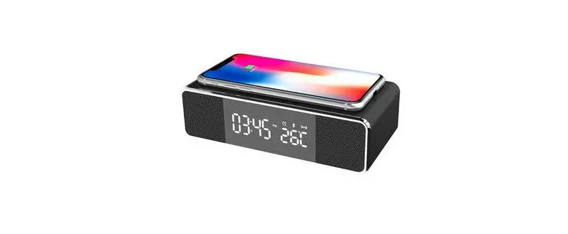 Global Sources Msl-m6019q Dual Speakers Wireless Charging Desk Clock Instruction Manual Global Sources Msl-m6019q Dual Speakers Wireless Charging Desk Clock Instruction Manual