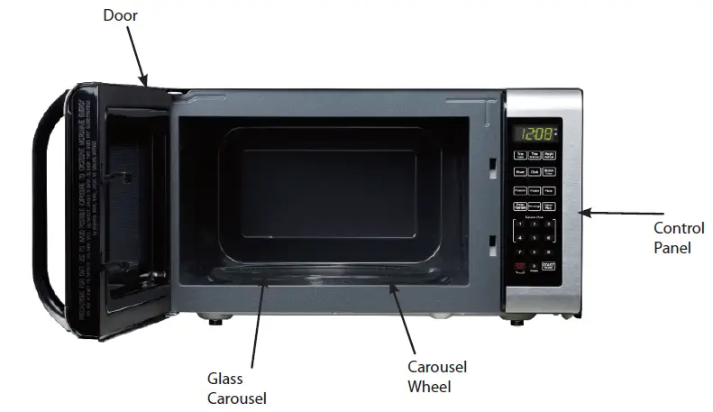 FARBERWARE FMG16SS 1.6 Cu. Ft. Microwave Oven fig 1