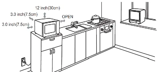 FARBERWARE FMG16SS 1.6 Cu. Ft. Microwave Oven fig 3