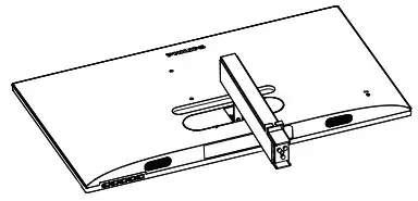 PHILIPS 279E1 E Line 4K LCD Monitor- Install base stand