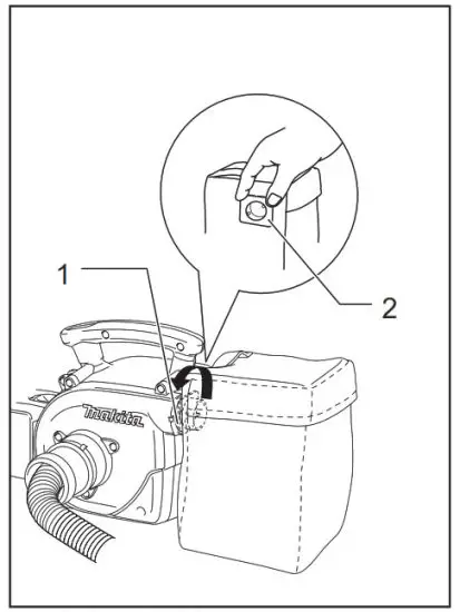 makita DVC350 Cordless Vacuum Cleaner - Cleaning t