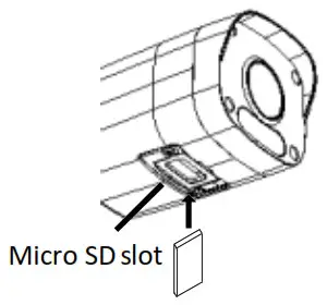 XSSY XS X1 W02 2884 Network Bullet Cameras - Micro SD Card1