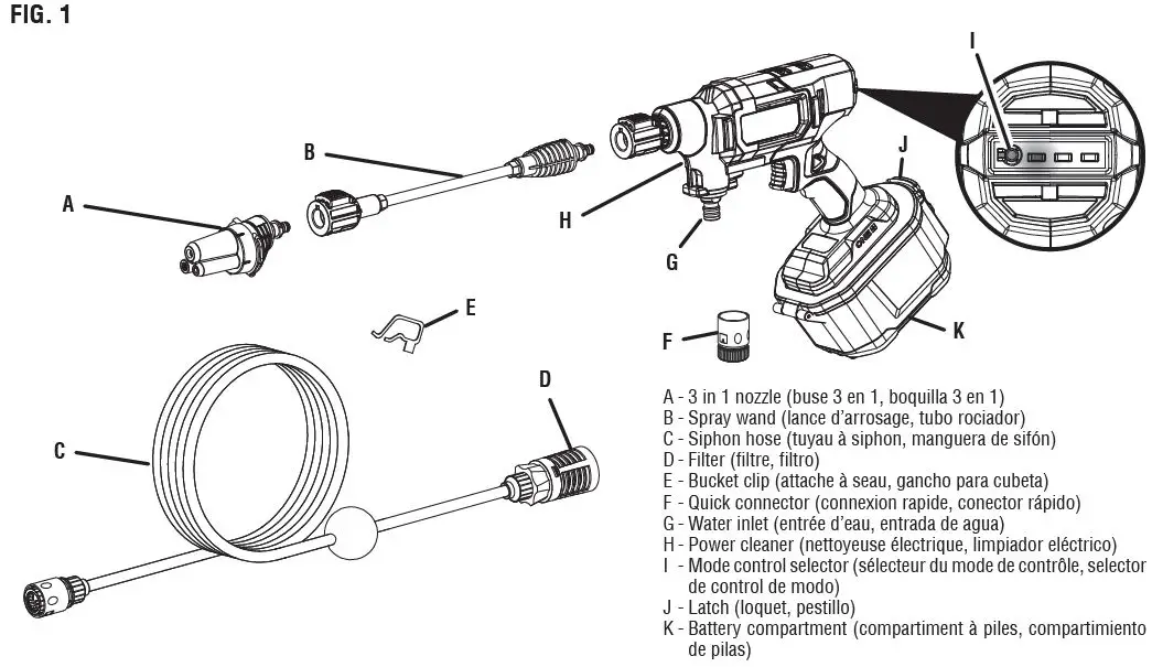 RYOBI RY121852KVNM 18V One+ Cordless 1 2 Gallon Electrostatic Sprayer 1