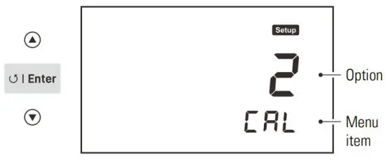 BANTE BI-620 Industrial pH Controller - Enter key