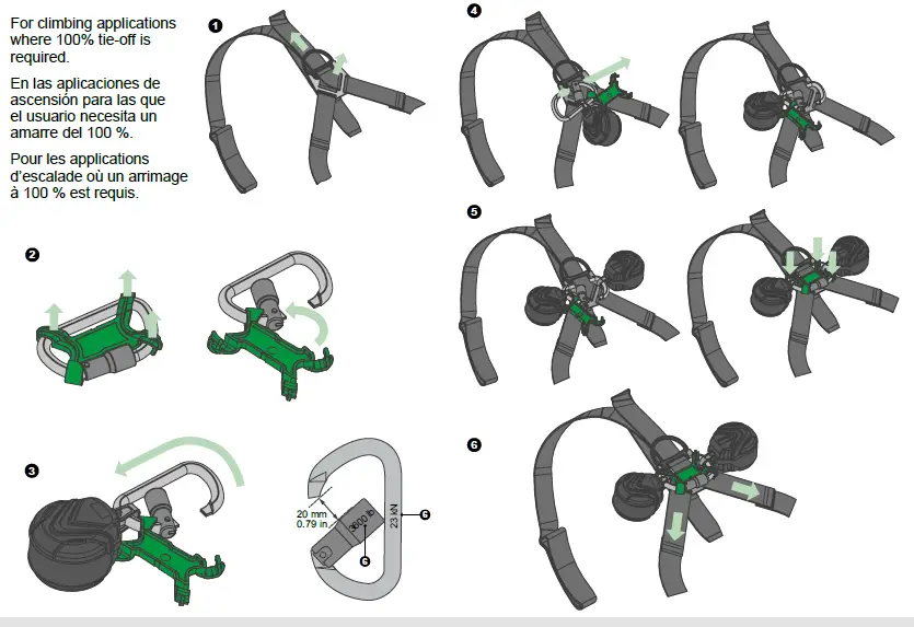 MSA6301300A V-TEC-Personal-Fall-Limiter-fig 7