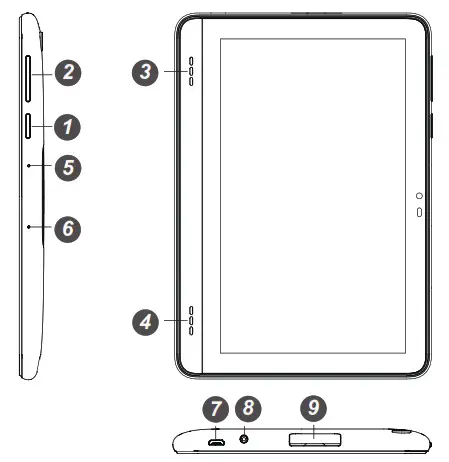 alcatel TKEE MINI Smart Tab 7 for Kids - Appearance