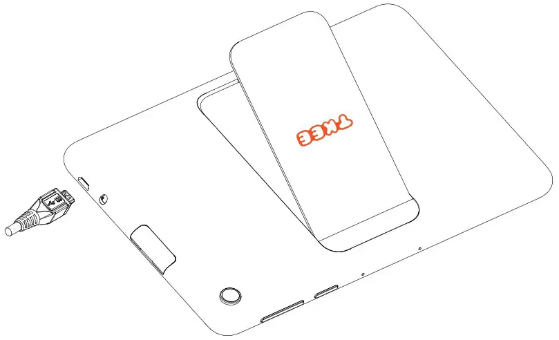 alcatel TKEE MINI Smart Tab 7 for Kids - Charging